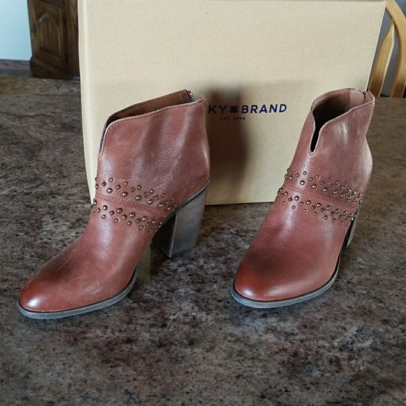 Lucky Brand Shoes - NIB Lucky Brand LK-Sancha Rye Tuscadero heel boot
